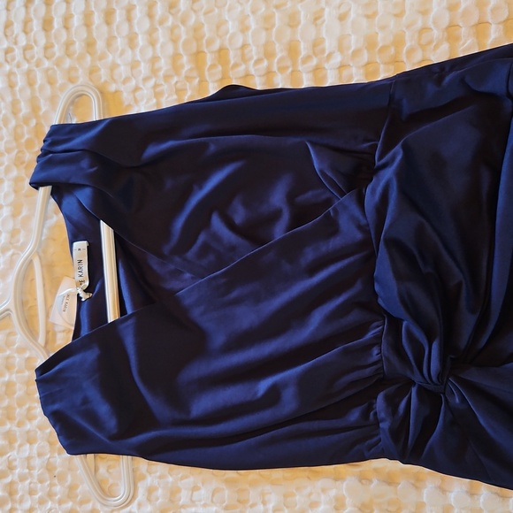 Grace Karin Deep Blue Midi Dress - Picture 2 of 6